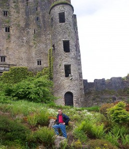 That’s your host Mick about to ascend the castle to kiss the stone (yet again)!
